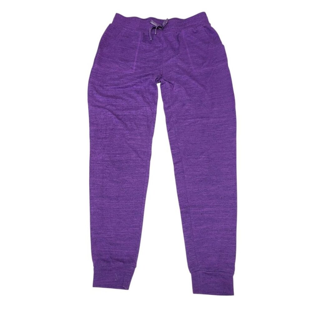 Falls Creek Girls Pants Purple Halloween‎ Stretch Waist Size XL 14 16